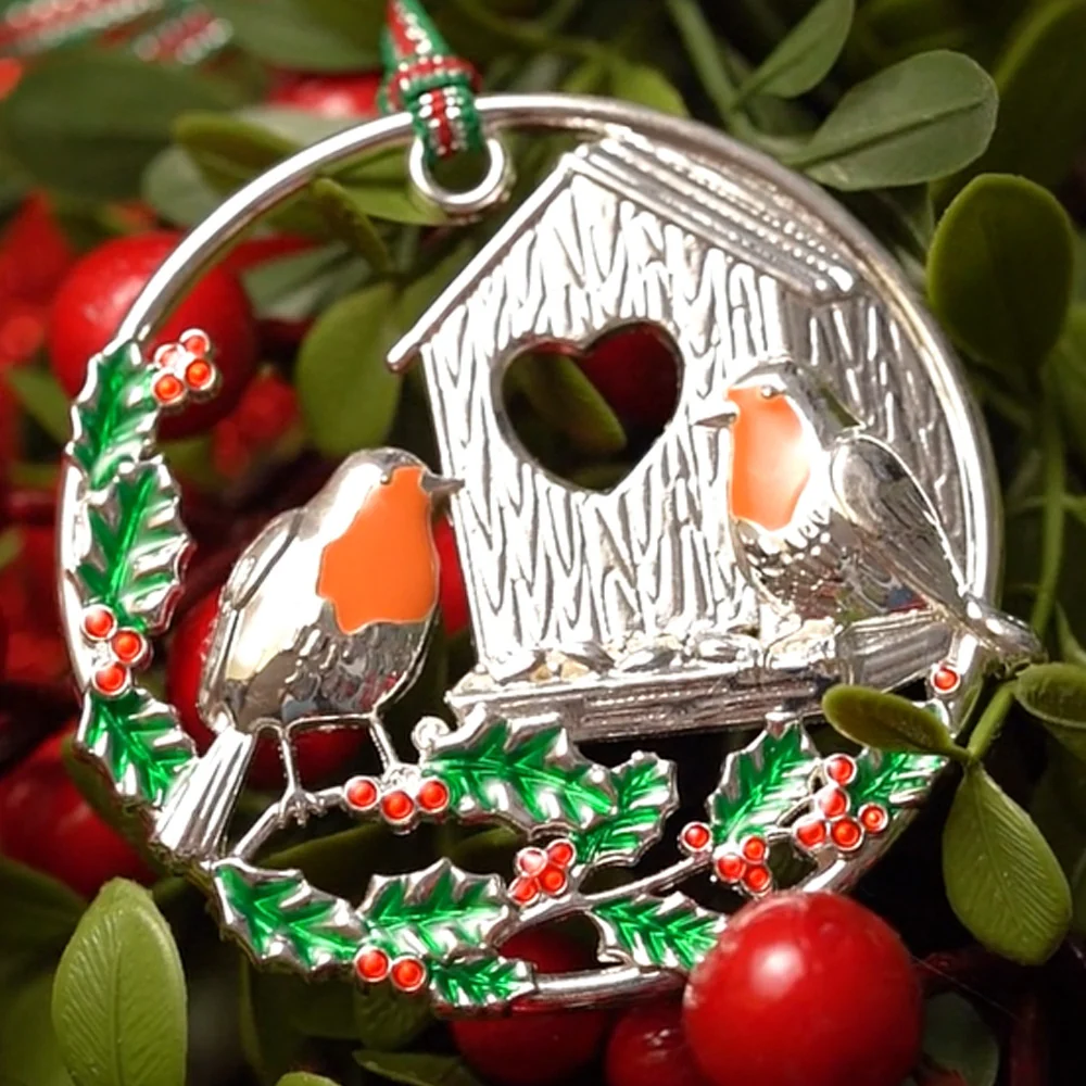 Robin Christmas Tree Decoration - Image 3
